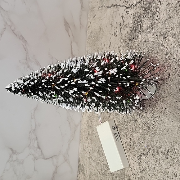 vintage o'well bottle brush lighted christmas tree - Picture 5 of 12